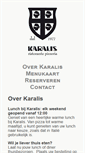Mobile Screenshot of karalis.nl